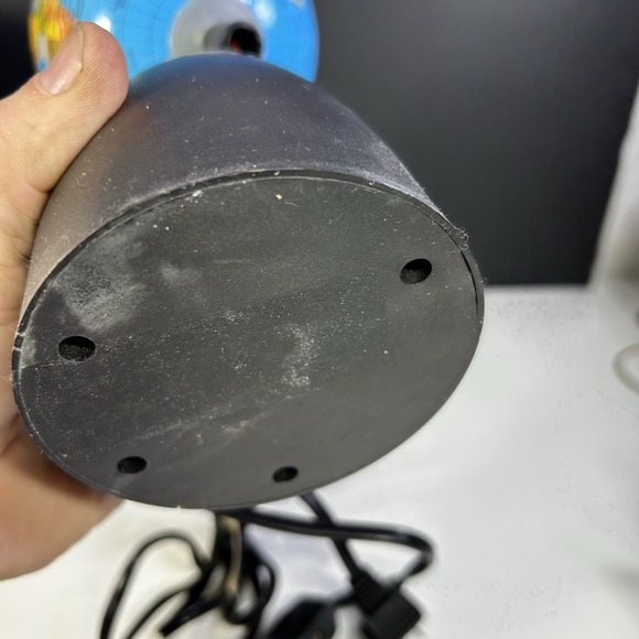 Color Shift LED World Globe Lamp 9.5" Map Night Light w/ Base Tested Working. - Picture 8 of 11